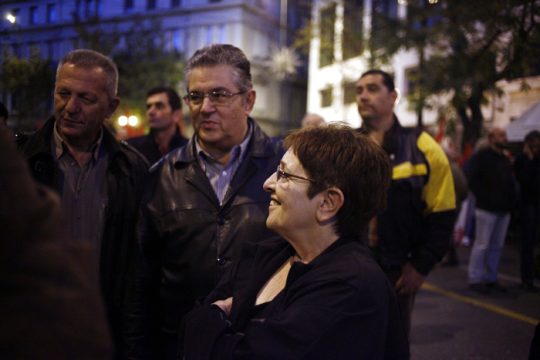 Η Αλέκα Παπαρήγα επικεφαλής του ψηφοδελτίου Επικρατείας του ΚΚΕ