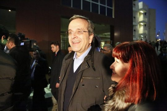 Μοίρασε υποσχέσεις από το Περιστέρι