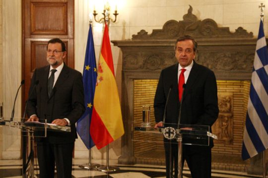Επιμένουν στο δρόμο της λιτότητας Σαμαράς – Ραχόι