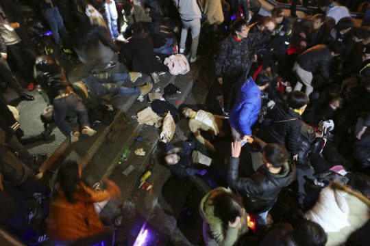 Πρωτοχρονιάτικη τραγωδία στη Σανγκάη (βίντεο)
