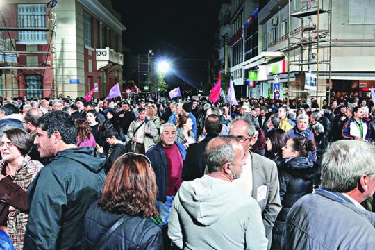 Η Κρήτη βάφτηκε κόκκινη