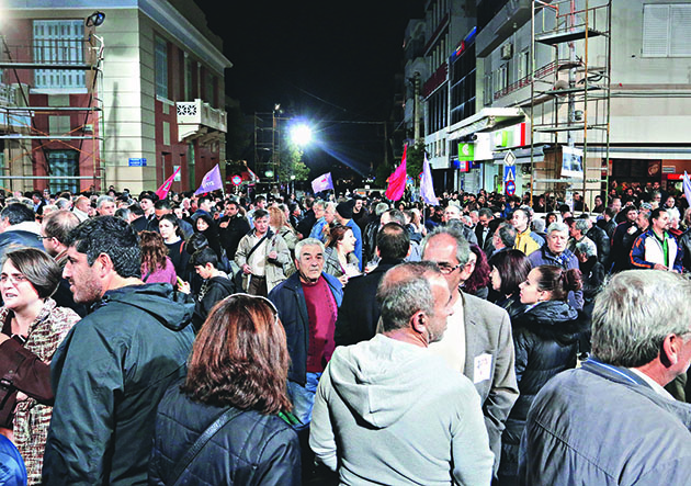 Η Κρήτη βάφτηκε κόκκινη