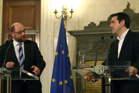 Ο… εκδηλωτικός κύριος Σουλτς