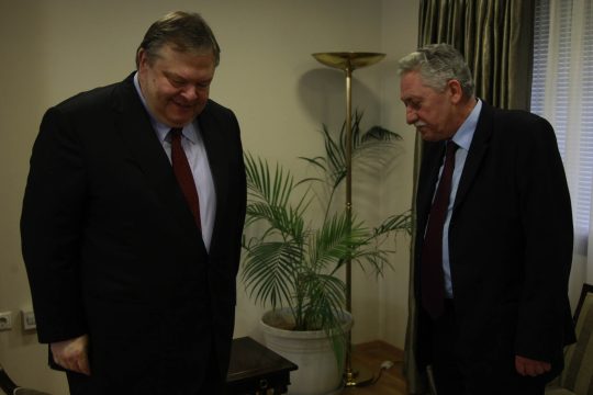 Ο «αμετροεπής» κ. Βενιζέλος