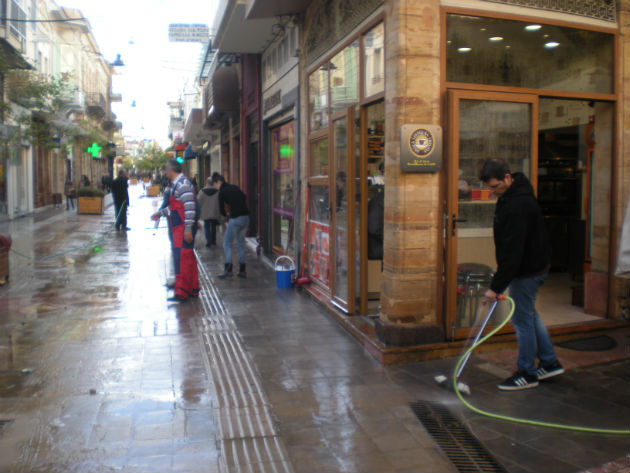 Προβλήματα από την κακοκαιρία στη Χίο