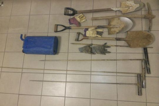 Συλλήψεις για παράνομες ανασκαφές σε αρχαιολογικό χώρο στις Σέρρες