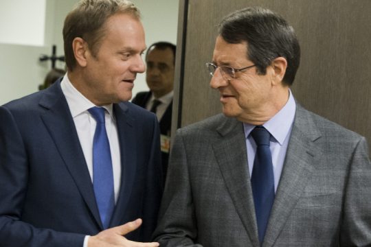 Η Κύπρος στηρίζει τις προσπάθειες της ελληνικής κυβέρνησης
