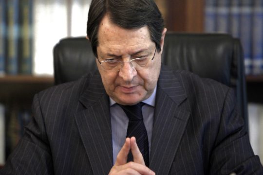 Αποφασισμένος για λύση ο Αναστασιάδης