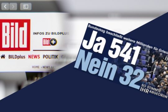 Η Bild για το πώς ψήφισαν οι Γερμανοί βουλευτές