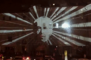 Light show για τα εγκαίνια του Θεάτρου Στανισλάφσκι [ video ]