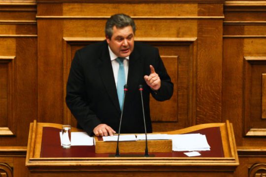 Καμμένος: «Ο παράγοντας άνθρωπος αποτελεί την πρώτη προτεραιότητά μας»