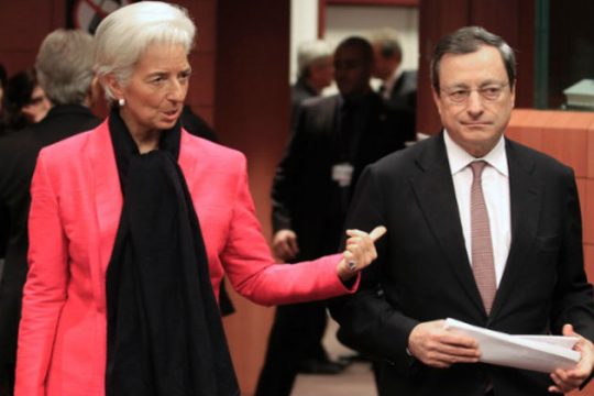 Παρουσία Λαγκάρντ και Ντράγκι το έκτακτο Eurogroup