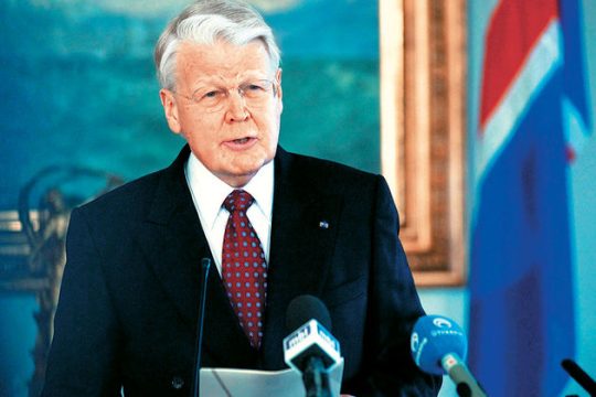 Ο Ισλανδός πρόεδρος εναντίον της λιτότητας