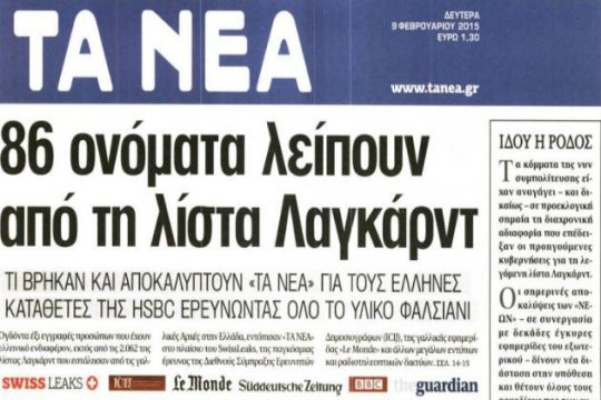 Αντισημιτικό ολίσθημα σε ρεπορτάζ των «Νέων»
