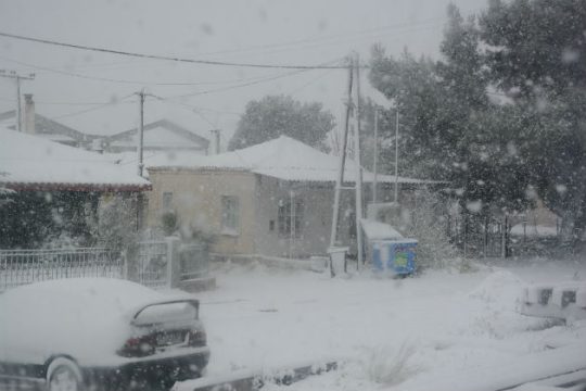 Πρώτα πλημμύρες, μετά χιονοθύελλες