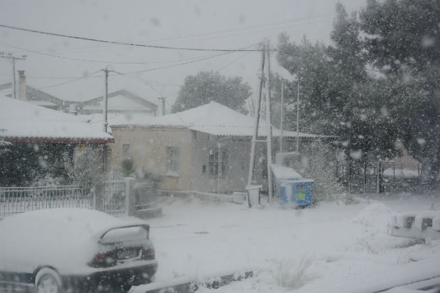 Πρώτα πλημμύρες, μετά χιονοθύελλες