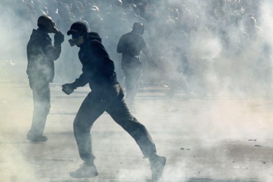 Καταδικάστηκαν αναρχικοί για συμπλοκή
