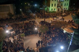 Το αντίο στο Β. Γιακουμάκη από τα Ιωάννινα