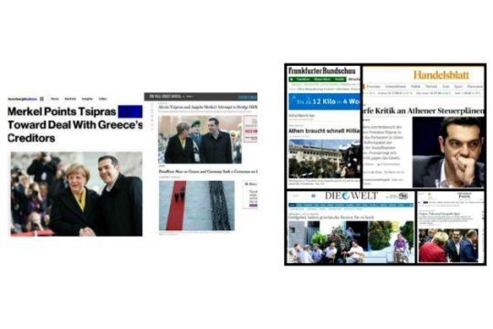 Τα αμερικανικά ΜΜΕ για τη συνάντηση Τσίπρα-Μέρκελ
