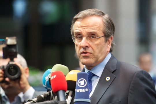 Σαμαράς: Θα κάνω το παν για να μείνει η Ελλάδα στην Ευρώπη