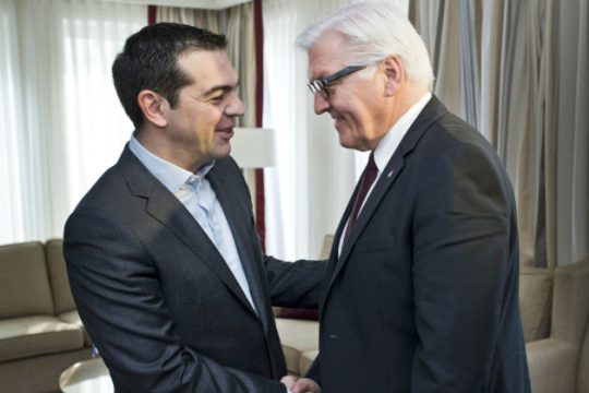 Στάινμαϊερ: «Βελτίωση της ατμόσφαιρας μεταξύ Αθήνας και Βερολίνου»