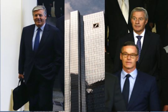 Η ηγεσία της Deutsche Bank στο εδώλιο