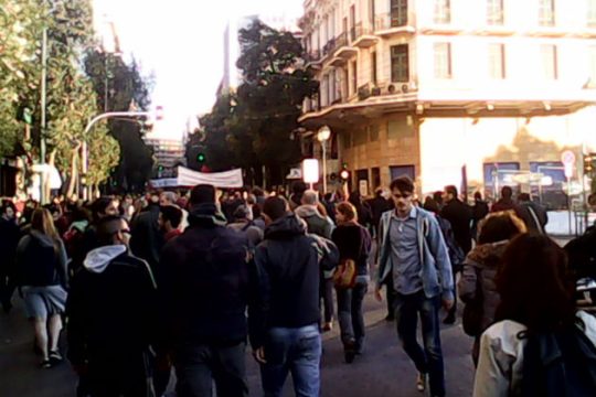 Μαζική η κινητοποίηση κατά της εξόρυξης χρυσού στη Χαλκιδική