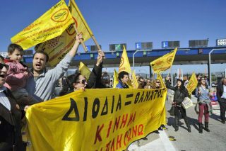 Το κίνημα κατά των διοδίων επιστρέφει
