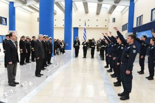Νέοι δόκιμοι ανθυποπλοίαρχοι στο Λιμενικό