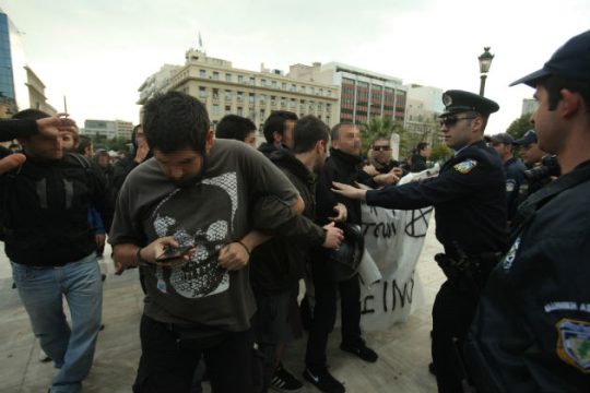Αποκλεισμένη από την ΕΛ.ΑΣ. η πρυτανεία του ΕΚΠΑ