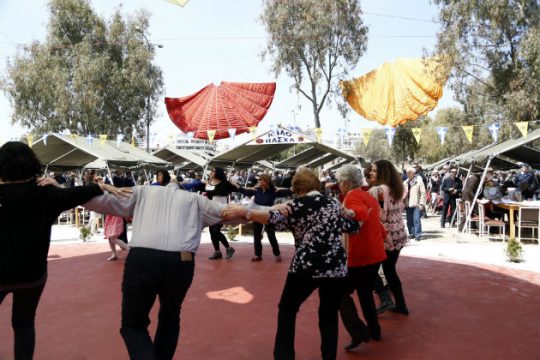 Γεύμα αλληλεγγύης στο Γουδή