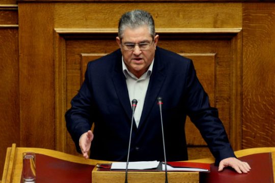 Συνάντηση Δ. Κουτσούμπα με εργαζόμενους της Χαλκιδικής