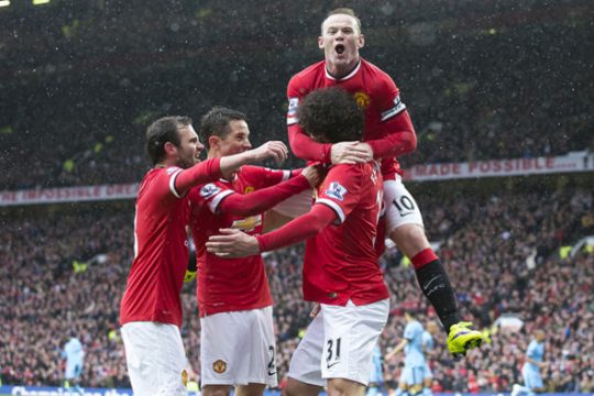 Manchester is red!