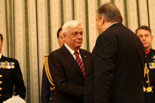 Ανταλλαγή επιστολών μεταξύ Βενιζέλου και Παυλόπουλου
