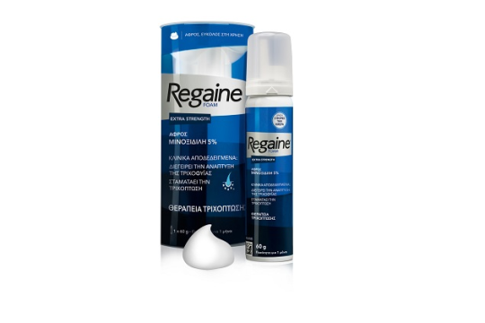 Regaine® Foam: η μοναδική θεραπεία αφρού κατά της τριχόπτωσης!