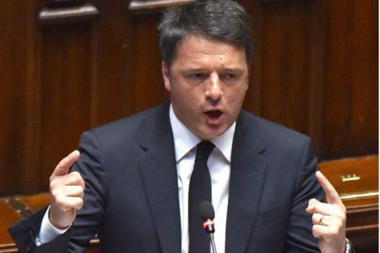 H πρώτη «μάχη» του Ρέντσι για τον εκλογικό νόμο