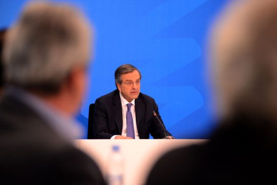 Σαμαράς: Οι φιλο-ευρωπαϊκές δυνάμεις θα κρατήσουν την Ελλάδα στην ευρωζώνη