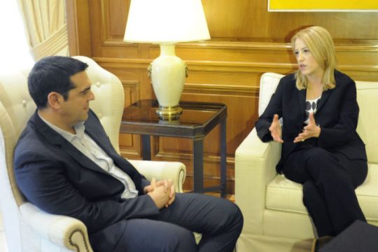 Επιβεβαίωσε τη στήριξή της στην κυβέρνηση η Ρ. Δούρου