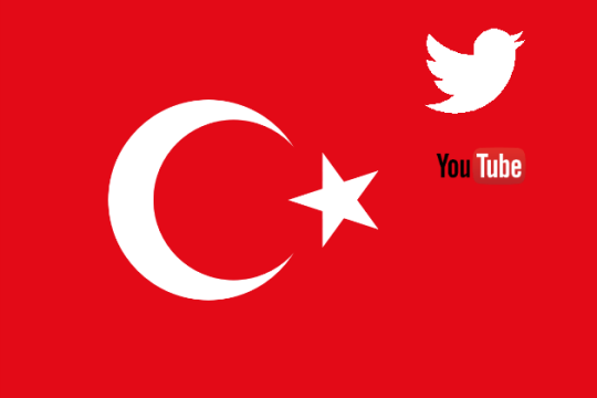 Twitter, YouTube… yok