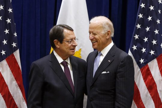 Αναστασιάδης – Μπάιντεν συζήτησαν για το Κυπριακό