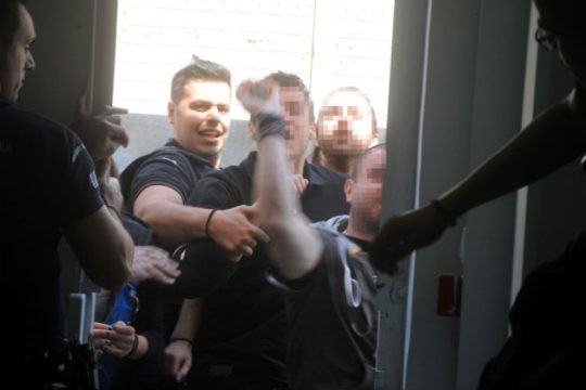 Επεισόδια στη δίκη της Χρυσής Αυγής
