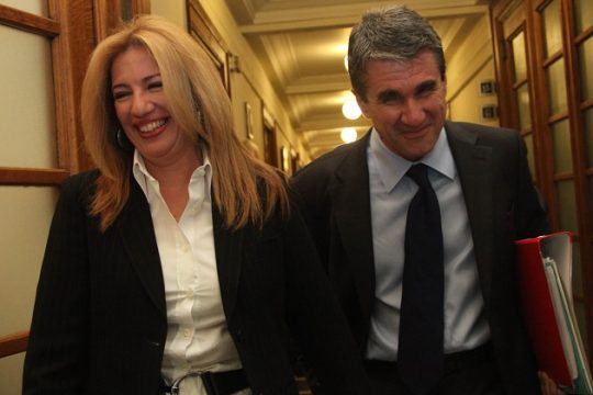 Σε προεκλογική εκστρατεία Φώφη-Λοβέρδος
