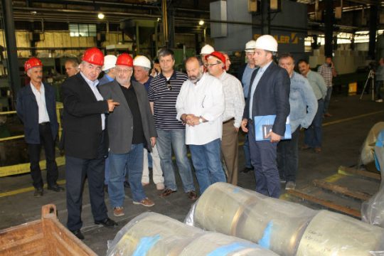 Στήριξη Ήσυχου στη Μεταλλουργική Πωγωνίου