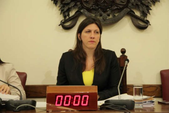 Επιφυλάξεις Κωνσταντοπούλου για την επιλογή Ταγματάρχη