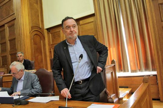 Για τα… οικονομικά του αγωγού στη Μόσχα ο Λαφαζάνης