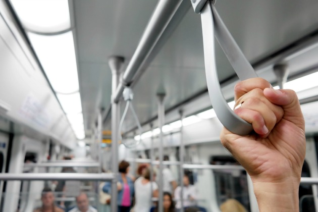 Στάση εργασίας σε μετρό, τραμ, ηλεκτρικό και τρόλεϊ