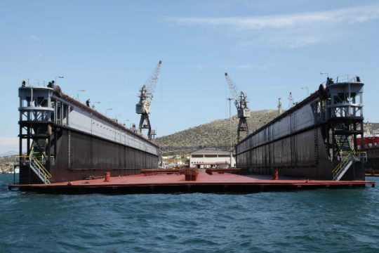 Διαγωνισμός για την επισκευή της μεγάλης πλωτής δεξαμενής του ΟΛΠ