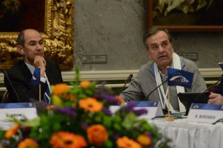 Πρωταγωνίστησε ο Σαμαράς στη Ρίγα