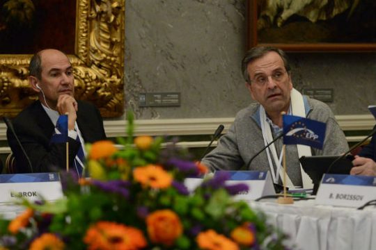 Πρωταγωνίστησε ο Σαμαράς στη Ρίγα