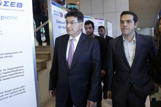 Ο ΣΕΒ στηρίζει «τη συμφωνία που θα έρθει»